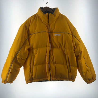 【中古品】【メンズ】 Supreme シュプリーム 24AW REVERSIBLE PUFFER JACKET リバーシブル パファージャケット アウター ダウンジャケット 149-260128-ks-11-tei サイズ：XL カラー：イエロー 万代Net店