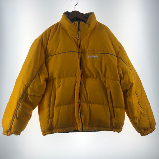 【中古品】【メンズ】 Supreme シュプリーム 24AW REVERSIBLE PUFFER JACKET リバーシブル パファージャケット アウター ダウンジャケット 149-260128-ks-11-tei サイズ：XL カラー：イエロー 万代Net店