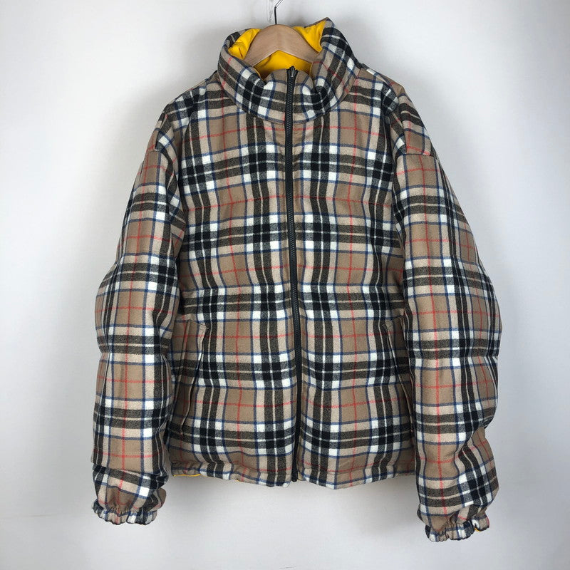 【中古品】【メンズ】 Supreme シュプリーム 24AW REVERSIBLE PUFFER JACKET リバーシブル パファージャケット アウター ダウンジャケット 149-260128-ks-11-tei サイズ：XL カラー：イエロー 万代Net店