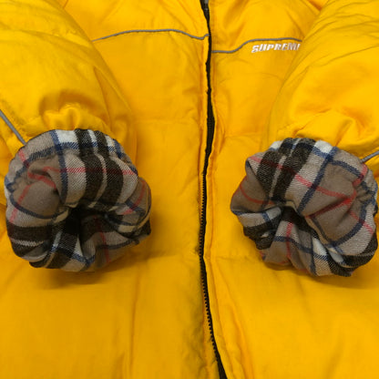【中古品】【メンズ】 Supreme シュプリーム 24AW REVERSIBLE PUFFER JACKET リバーシブル パファージャケット アウター ダウンジャケット 149-260128-ks-11-tei サイズ：XL カラー：イエロー 万代Net店