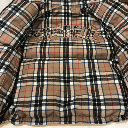 【中古品】【メンズ】 Supreme シュプリーム 24AW REVERSIBLE PUFFER JACKET リバーシブル パファージャケット アウター ダウンジャケット 149-260128-ks-11-tei サイズ：XL カラー：イエロー 万代Net店