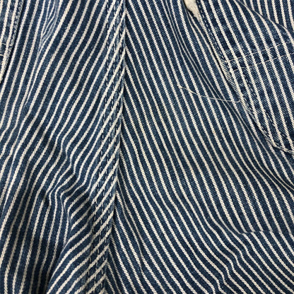 【中古品】【メンズ】  SEARS シアーズ DOUBLE KNEE HICKORYSTRIPE OVERALL WPL12559 ダブルニー エプロン付き ヒッコリーストライプ オーバーオール ボトムス パンツ 145-241228-kk-25-tei サイズ：28 カラー：ヒッコリーストライプ 万代Net店