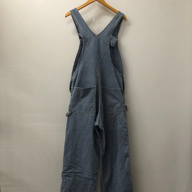 【中古品】【メンズ】  SEARS シアーズ DOUBLE KNEE HICKORYSTRIPE OVERALL WPL12559 ダブルニー エプロン付き ヒッコリーストライプ オーバーオール ボトムス パンツ 145-241228-kk-25-tei サイズ：28 カラー：ヒッコリーストライプ 万代Net店