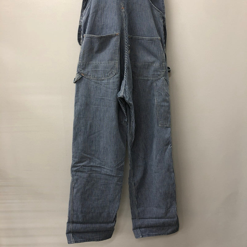 【中古品】【メンズ】  SEARS シアーズ DOUBLE KNEE HICKORYSTRIPE OVERALL WPL12559 ダブルニー エプロン付き ヒッコリーストライプ オーバーオール ボトムス パンツ 145-241228-kk-25-tei サイズ：28 カラー：ヒッコリーストライプ 万代Net店