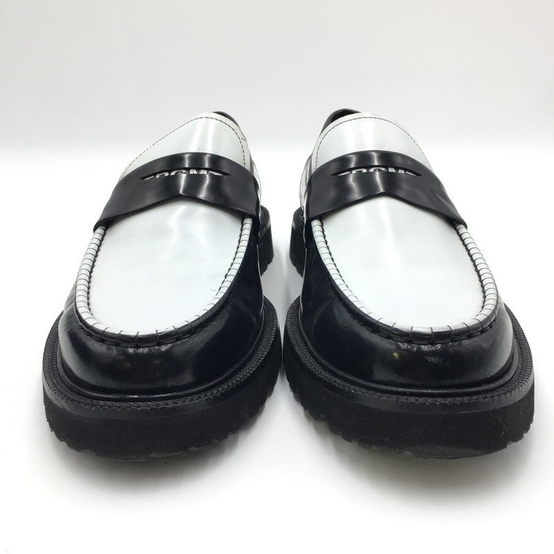 【中古美品】【メンズ】 COLE HAAN コールハーン × FRAGMENT DESIGN フラグメントデザイン 別注 コラボ AC PENNY LOAFER C38640 アメリカンクラシックス ペニーローファー 革靴 164-250322-kk-01-tei カラー：BLACK SPECTATOR/WHITE 万代Net店