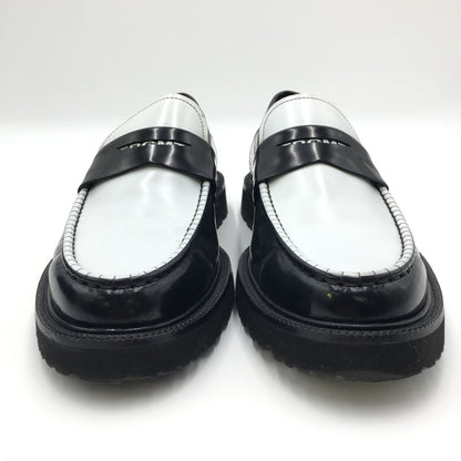 【中古美品】【メンズ】 COLE HAAN コールハーン × FRAGMENT DESIGN フラグメントデザイン 別注 コラボ AC PENNY LOAFER C38640 アメリカンクラシックス ペニーローファー 革靴 164-250322-kk-01-tei カラー：BLACK SPECTATOR/WHITE 万代Net店
