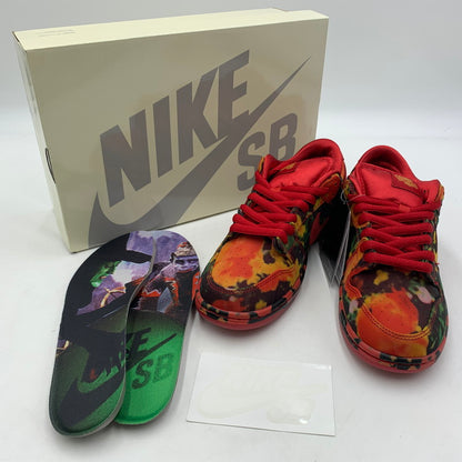 【中古品】【メンズ】 NIKE ナイキ SB DUNK LOW POPPY FIELD FZ1291-600 ダンク ロウ プロ スニーカー 靴 オズの魔法使い 160-260220-ko-02-tei サイズ：26.5cm カラー：レッド 万代Net店