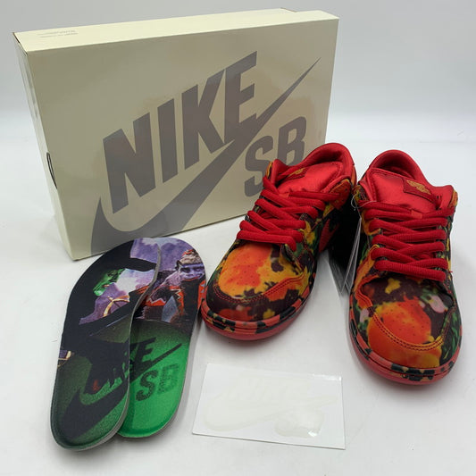 【中古品】【メンズ】 NIKE ナイキ SB DUNK LOW POPPY FIELD FZ1291-600 ダンク ロウ プロ スニーカー 靴 オズの魔法使い 160-260220-ko-02-tei サイズ：26.5cm カラー：レッド 万代Net店