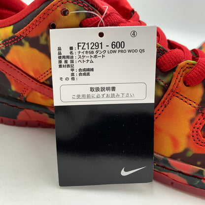 【中古品】【メンズ】 NIKE ナイキ SB DUNK LOW POPPY FIELD FZ1291-600 ダンク ロウ プロ スニーカー 靴 オズの魔法使い 160-260220-ko-02-tei サイズ：26.5cm カラー：レッド 万代Net店