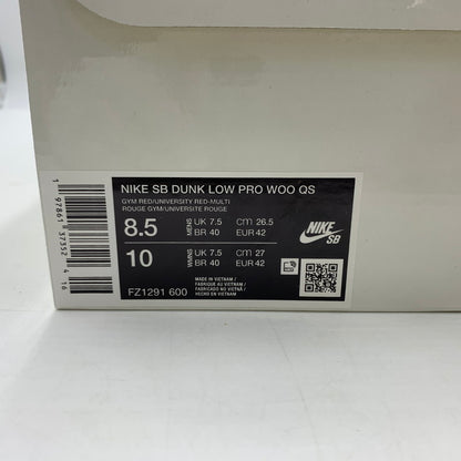 【中古品】【メンズ】 NIKE ナイキ SB DUNK LOW POPPY FIELD FZ1291-600 ダンク ロウ プロ スニーカー 靴 オズの魔法使い 160-260220-ko-02-tei サイズ：26.5cm カラー：レッド 万代Net店