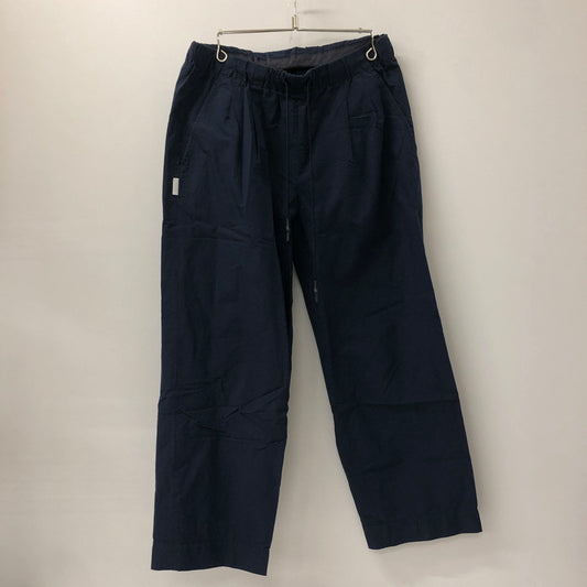 【中古品】【メンズ】  S.F.C エスエフシー WIDE EASY PANTS ワイドイージーパンツ ボトムス 151-241229-kk-22-tei サイズ：M カラー：ネイビー 万代Net店
