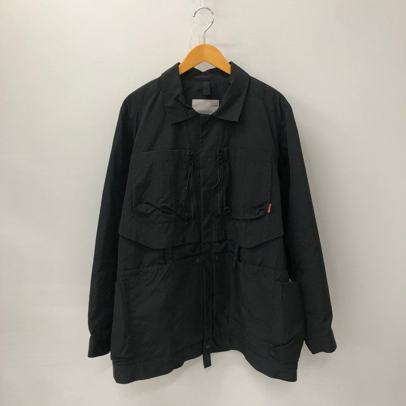 【中古品】【メンズ】  GOOPi MADE グーピーメイド TWO-WAY UTILITY JACKET 2ウェイ ユーティリティージャケット ライトアウター 147-241229-kk-06-tei サイズ：2 カラー：ブラック 万代Net店