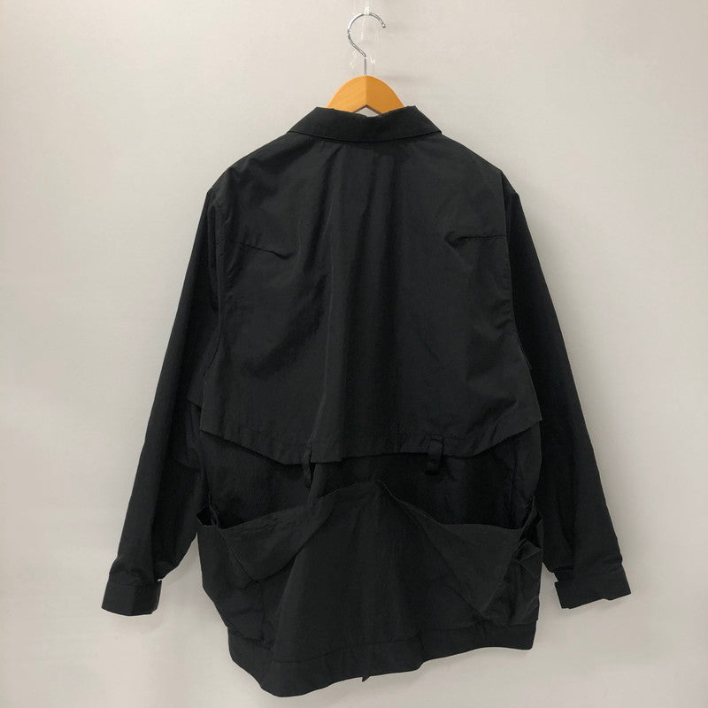 【中古品】【メンズ】  GOOPi MADE グーピーメイド TWO-WAY UTILITY JACKET 2ウェイ ユーティリティージャケット ライトアウター 147-241229-kk-06-tei サイズ：2 カラー：ブラック 万代Net店