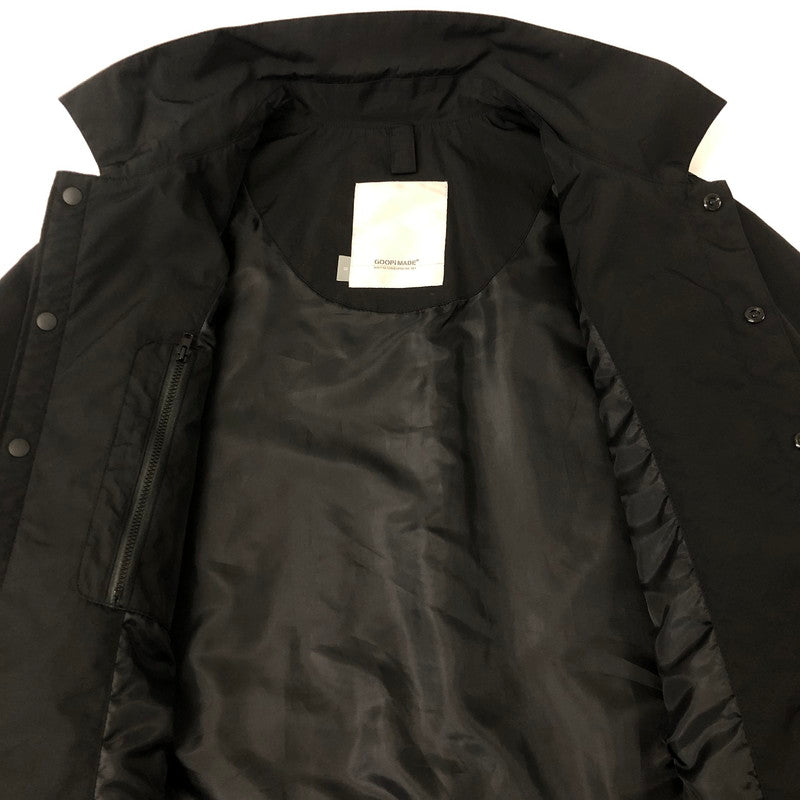 【中古品】【メンズ】  GOOPi MADE グーピーメイド TWO-WAY UTILITY JACKET 2ウェイ ユーティリティージャケット ライトアウター 147-241229-kk-06-tei サイズ：2 カラー：ブラック 万代Net店