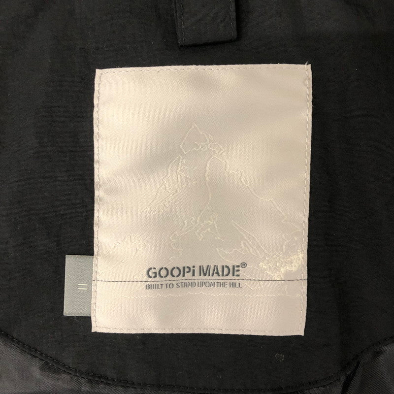 【中古品】【メンズ】  GOOPi MADE グーピーメイド TWO-WAY UTILITY JACKET 2ウェイ ユーティリティージャケット ライトアウター 147-241229-kk-06-tei サイズ：2 カラー：ブラック 万代Net店