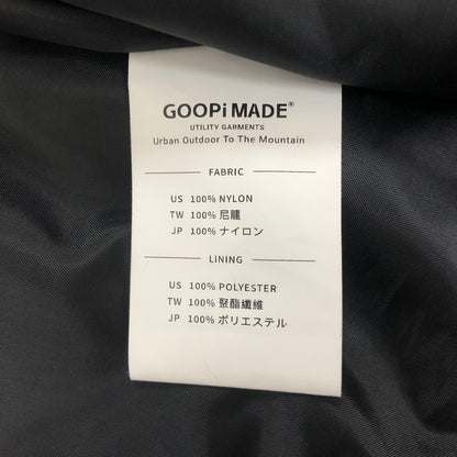 【中古品】【メンズ】  GOOPi MADE グーピーメイド TWO-WAY UTILITY JACKET 2ウェイ ユーティリティージャケット ライトアウター 147-241229-kk-06-tei サイズ：2 カラー：ブラック 万代Net店