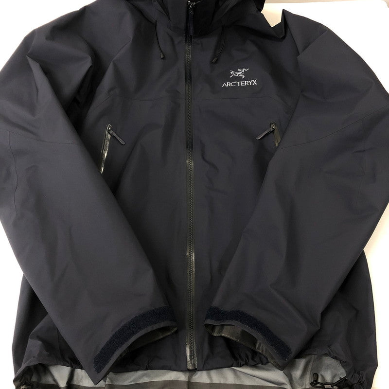 【中古品】【メンズ】 ARC'TERYX アークテリクス BETA AR JACKET 30932-139903 ベータ オールラウンドユース ジャケット ライトアウター シェルジャケット 144-241229-kk-01-tei サイズ：L カラー：ネイビー 万代Net店