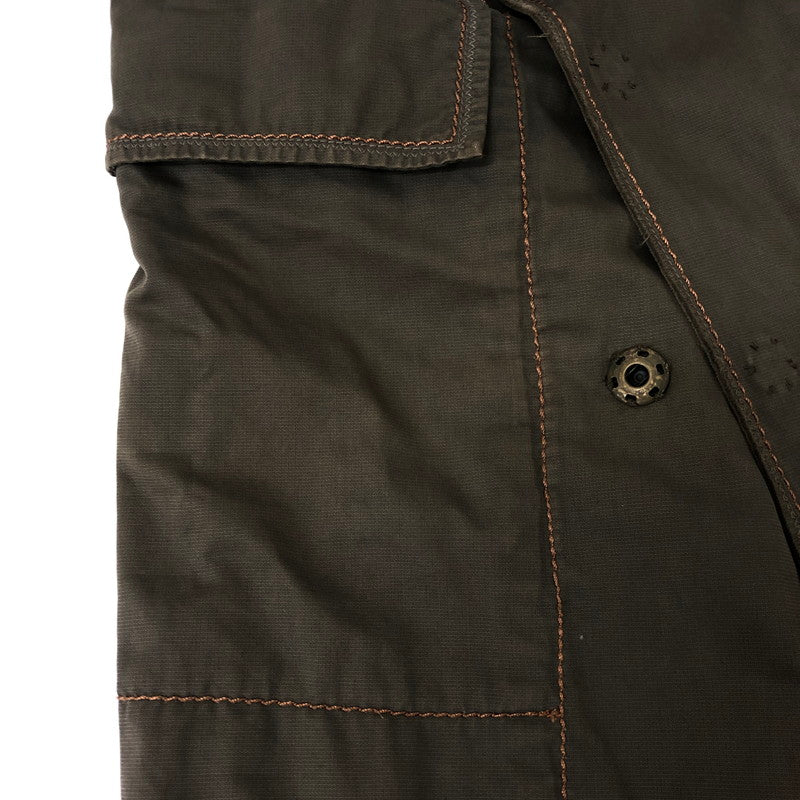 【中古品】【メンズ】 STUDS MODS COAT M7-7063 スタッズ付き モッズコート アウター 147-241231-kk-22-tei サイズ：M カラー：オリーブ 万代Net店