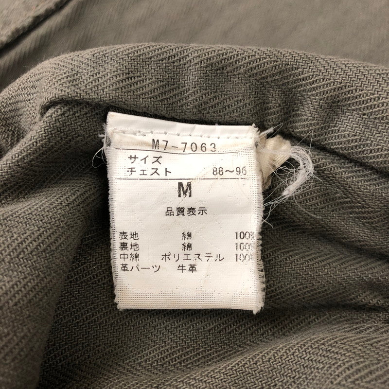 【中古品】【メンズ】 STUDS MODS COAT M7-7063 スタッズ付き モッズコート アウター 147-241231-kk-22-tei サイズ：M カラー：オリーブ 万代Net店