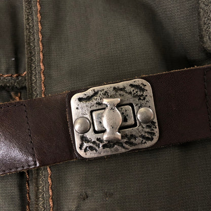 【中古品】【メンズ】 STUDS MODS COAT M7-7063 スタッズ付き モッズコート アウター 147-241231-kk-22-tei サイズ：M カラー：オリーブ 万代Net店