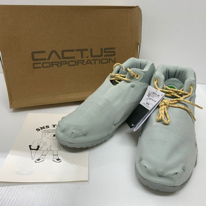 【中古品】【メンズ】 NIKE ナイキ × TRAVIS SCOTT トラヴィス スコット 別注 コラボ AIR TRAINER 1 SP GREY HAZE AND DUSTY SAGE DR7515-001 エアトレーナー1 スニーカー 靴 シューズ 160-260624-ko-10-tei サイズ：27.5cm カラー：グレー系/グリーン系 万代Net店