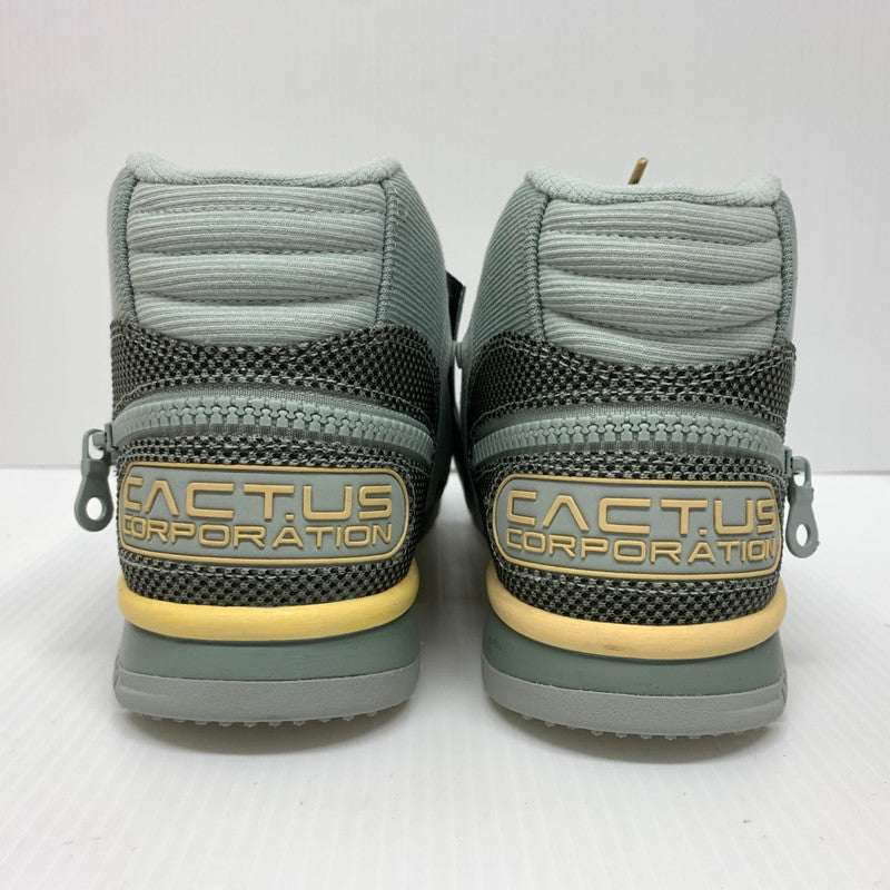 【中古品】【メンズ】 NIKE ナイキ × TRAVIS SCOTT トラヴィス スコット 別注 コラボ AIR TRAINER 1 SP GREY HAZE AND DUSTY SAGE DR7515-001 エアトレーナー1 スニーカー 靴 シューズ 160-260624-ko-10-tei サイズ：27.5cm カラー：グレー系/グリーン系 万代Net店