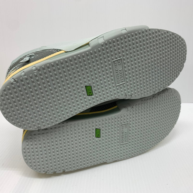 【中古品】【メンズ】 NIKE ナイキ × TRAVIS SCOTT トラヴィス スコット 別注 コラボ AIR TRAINER 1 SP GREY HAZE AND DUSTY SAGE DR7515-001 エアトレーナー1 スニーカー 靴 シューズ 160-260624-ko-10-tei サイズ：27.5cm カラー：グレー系/グリーン系 万代Net店