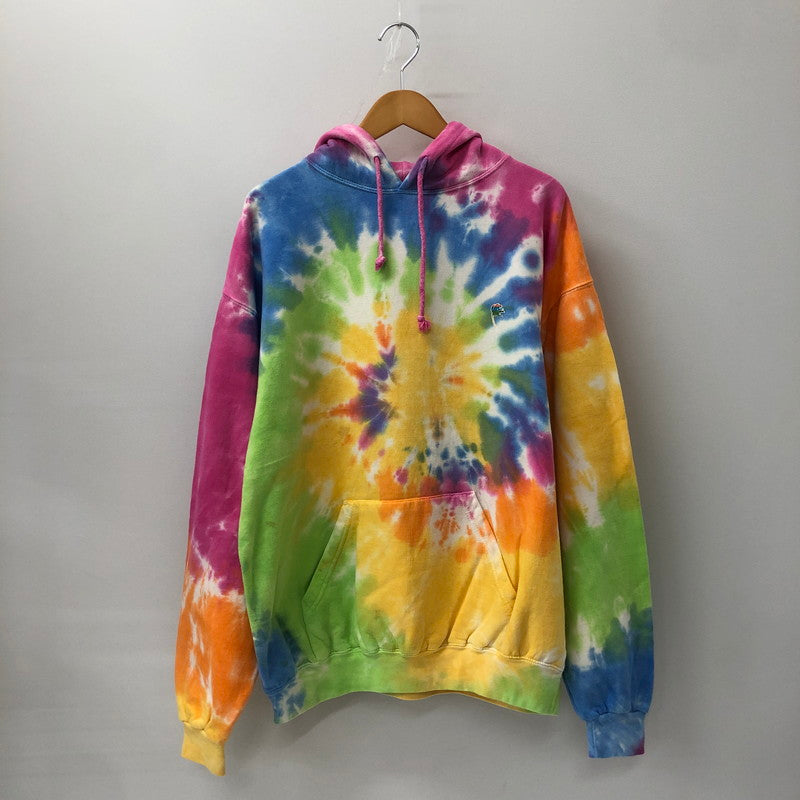 【中古品】【メンズ】  WIND AND SEA ウィンダンシー TIE DYE PULLOVER HOODIE WDS-CS-183 タイダイ プルオーバーフーディー トップス パーカー 142-241231-kk-03-tei サイズ：L カラー：レインボー 万代Net店