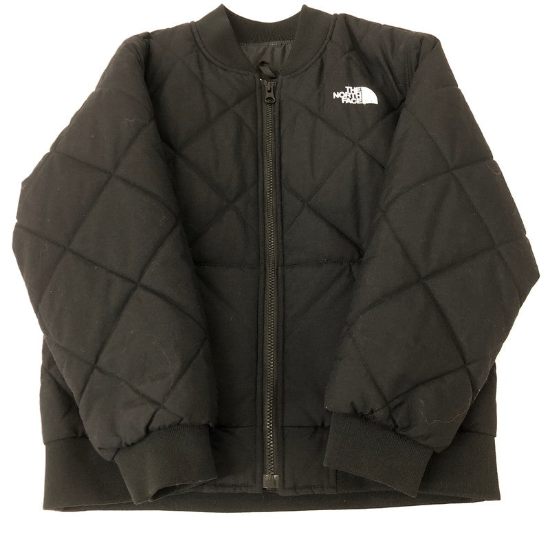 【中古品】【キッズ】 THE NORTH FACE ザ・ノースフェイス QUILTING INSULATION JACKET NYJ82170R キルティング インサレーションジャケット アウター 173-241231-kk-27-tei サイズ：130 カラー：ブラック 万代Net店