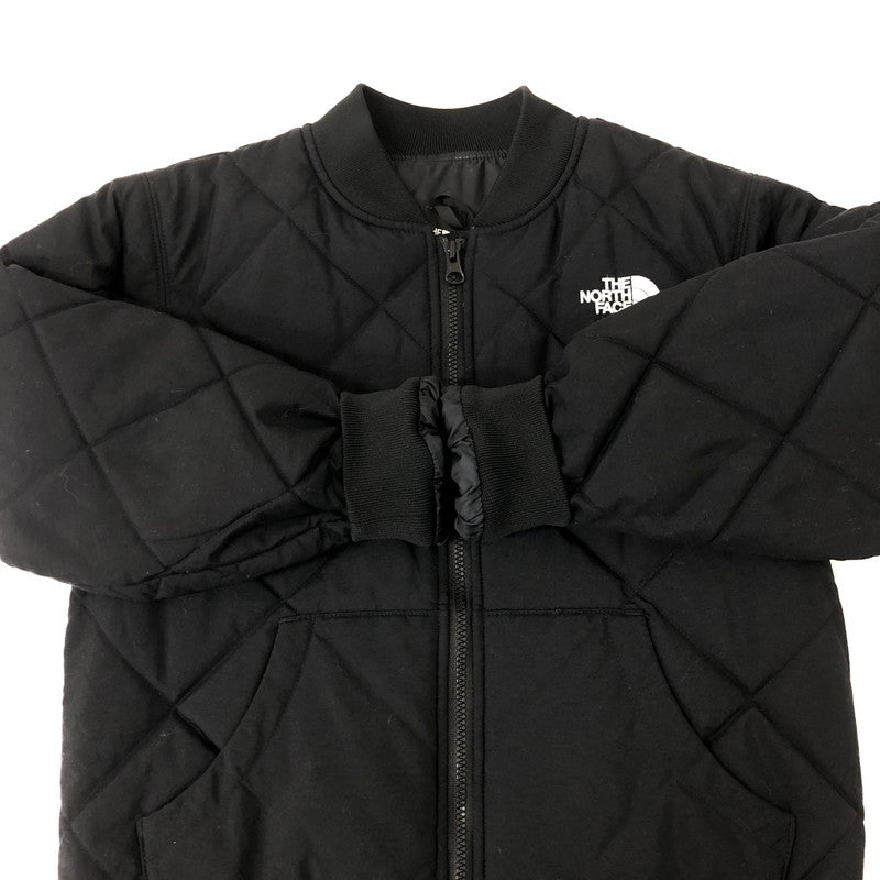 【中古品】【キッズ】 THE NORTH FACE ザ・ノースフェイス QUILTING INSULATION JACKET NYJ82170R キルティング インサレーションジャケット アウター 173-241231-kk-27-tei サイズ：130 カラー：ブラック 万代Net店