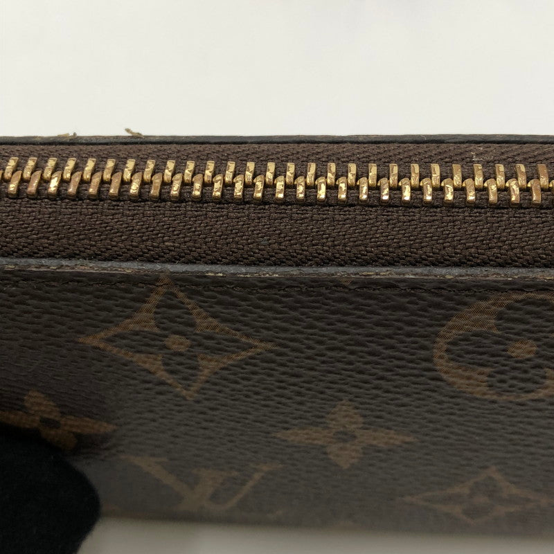 【中古品】【レディース】 LOUIS VUITTON ルイ・ヴィトン ポルトフォイユ・クレマンス モノグラム Ｍ60742 長財布 ロングウォレット ラウンドファスナー 179-250111-kk-07-tei カラー：ローズバレリーヌ 万代Net店