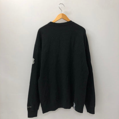 【中古品】【メンズ】 Back Channel バックチャンネル 22AW AMSTERDAM CREW SWEAT アムステルダム クルースウェット トップス トレーナー 142-250110-kk-14-tei サイズ：XXL カラー：ブラック 万代Net店