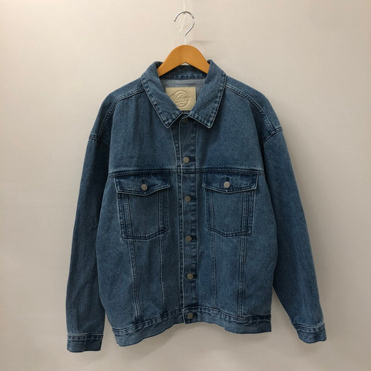 【中古美品】【メンズ】  KEBOZ ケボズ 23AW DENIM JACKET BLUE デニムジャケット ライトアウター 142-250110-kk-06-tei サイズ：L カラー：ライトインディゴ 万代Net店