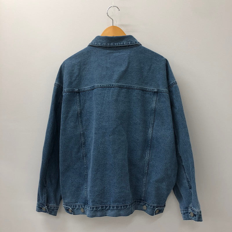 【中古美品】【メンズ】  KEBOZ ケボズ 23AW DENIM JACKET BLUE デニムジャケット ライトアウター 142-250110-kk-06-tei サイズ：L カラー：ライトインディゴ 万代Net店