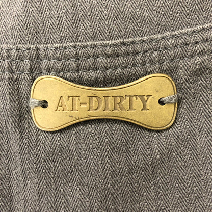 【中古品】【メンズ】 AT-DIRTY アットダーティー COVERALL JACKET NOM-68 カバーオールジャケット ライトアウター 145-250117-kk-10-tei サイズ：S カラー：チャコール 万代Net店