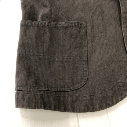 【中古品】【メンズ】 AT-DIRTY アットダーティー COVERALL JACKET NOM-68 カバーオールジャケット ライトアウター 145-250117-kk-10-tei サイズ：S カラー：チャコール 万代Net店