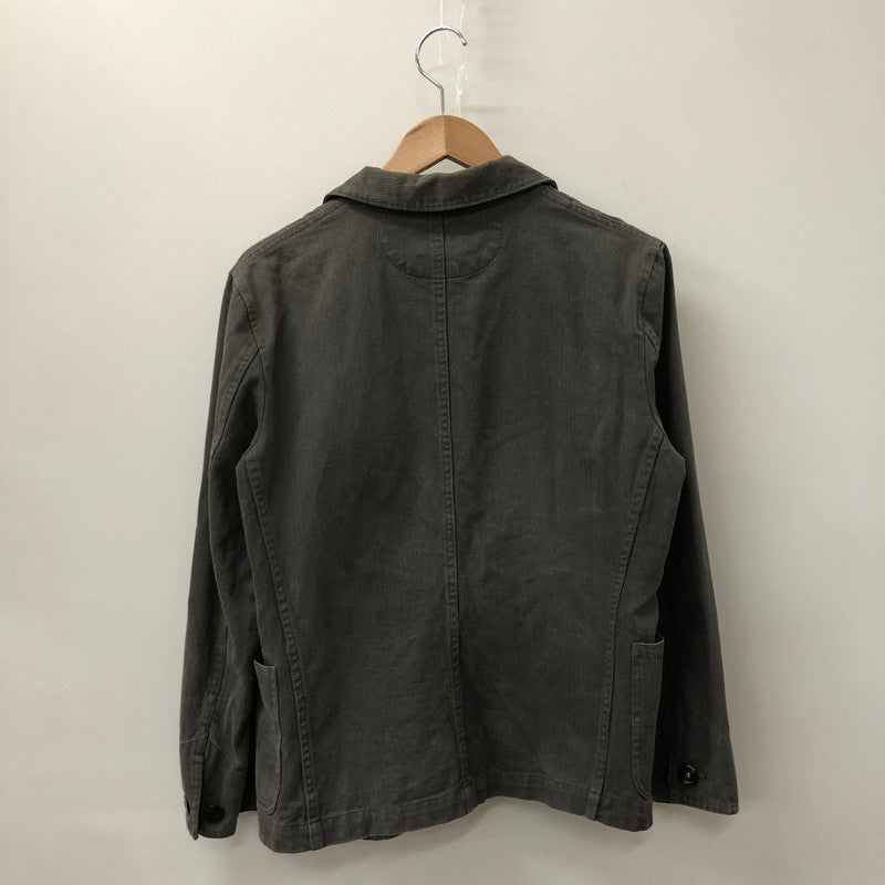 【中古品】【メンズ】 AT-DIRTY アットダーティー COVERALL JACKET NOM-68 カバーオールジャケット ライトアウター 145-250117-kk-10-tei サイズ：S カラー：チャコール 万代Net店