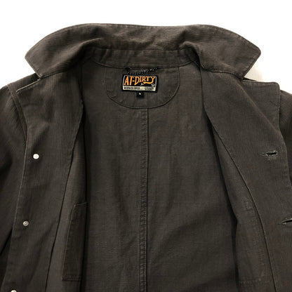 【中古品】【メンズ】 AT-DIRTY アットダーティー COVERALL JACKET NOM-68 カバーオールジャケット ライトアウター 145-250117-kk-10-tei サイズ：S カラー：チャコール 万代Net店