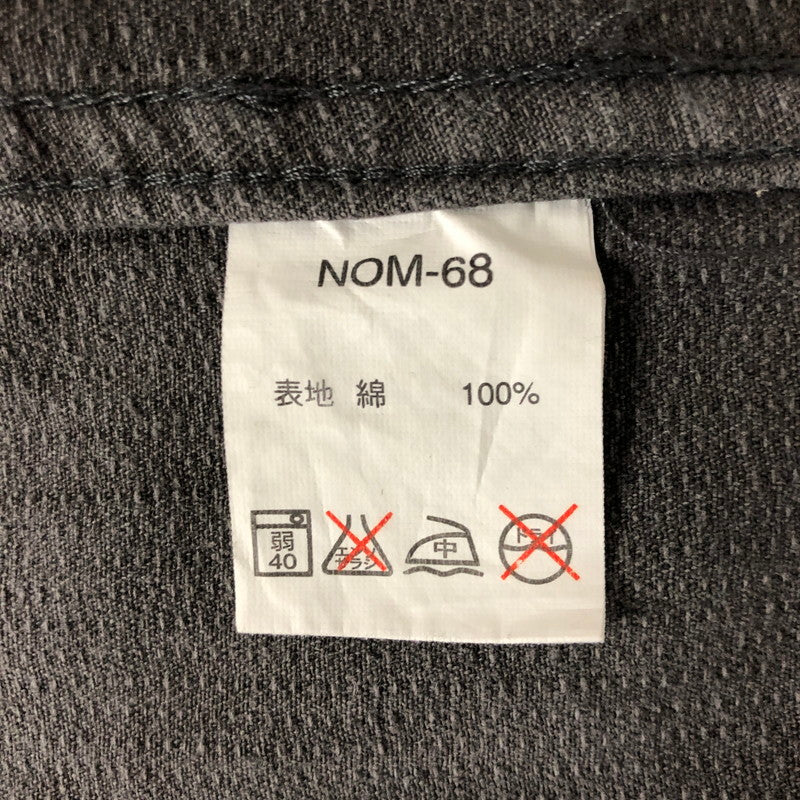 【中古品】【メンズ】 AT-DIRTY アットダーティー COVERALL JACKET NOM-68 カバーオールジャケット ライトアウター 145-250117-kk-10-tei サイズ：S カラー：チャコール 万代Net店