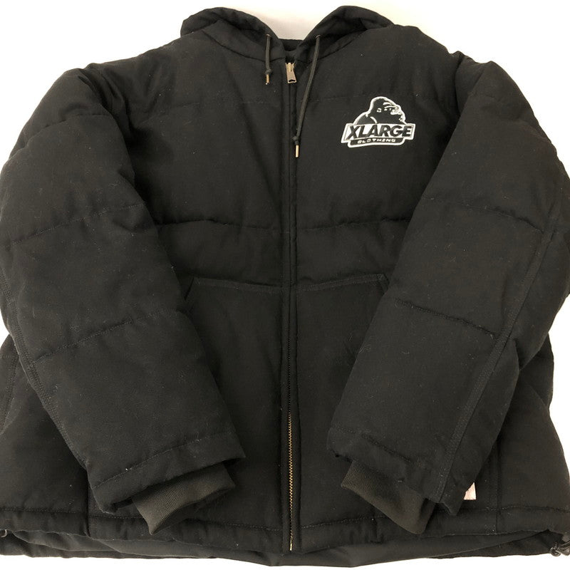 【中古品】【メンズ】 XLARGE エクストララージ 21AW DUCK ACTIVE PUFFER JACKET 101214021008 ダック アクティブ パファー ジャケット アウター 142-250116-at-01-tei サイズ：L カラー：ブラック 万代Net店