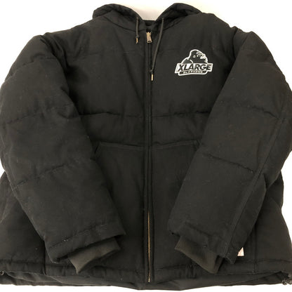 【中古品】【メンズ】 XLARGE エクストララージ 21AW DUCK ACTIVE PUFFER JACKET 101214021008 ダック アクティブ パファー ジャケット アウター 142-250116-at-01-tei サイズ：L カラー：ブラック 万代Net店