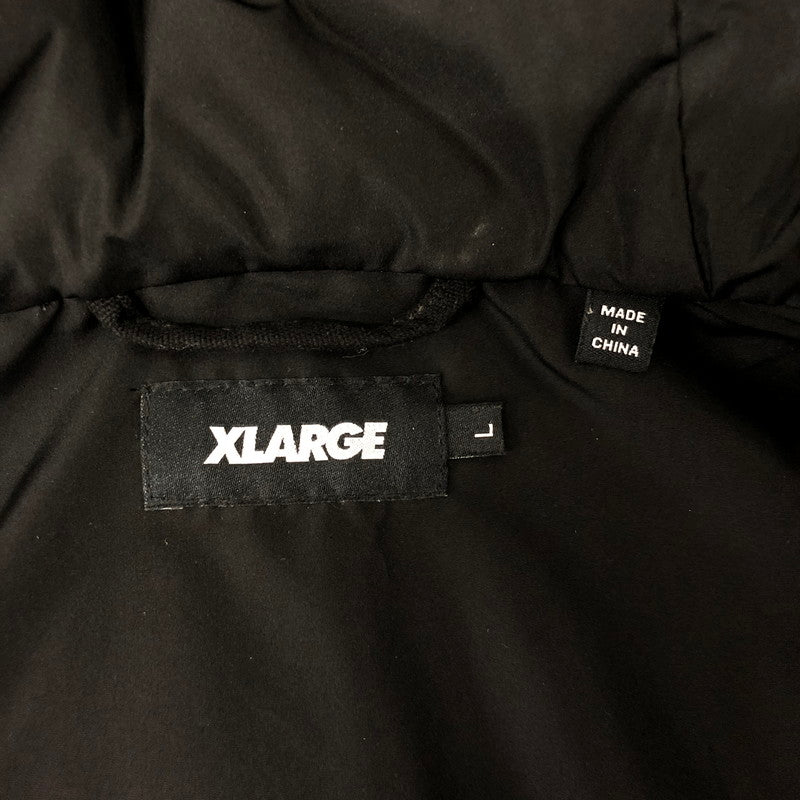 【中古品】【メンズ】 XLARGE エクストララージ 21AW DUCK ACTIVE PUFFER JACKET 101214021008 ダック アクティブ パファー ジャケット アウター 142-250116-at-01-tei サイズ：L カラー：ブラック 万代Net店