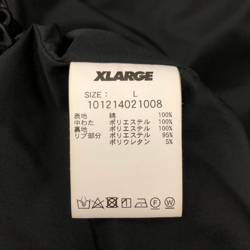 【中古品】【メンズ】 XLARGE エクストララージ 21AW DUCK ACTIVE PUFFER JACKET 101214021008 ダック アクティブ パファー ジャケット アウター 142-250116-at-01-tei サイズ：L カラー：ブラック 万代Net店