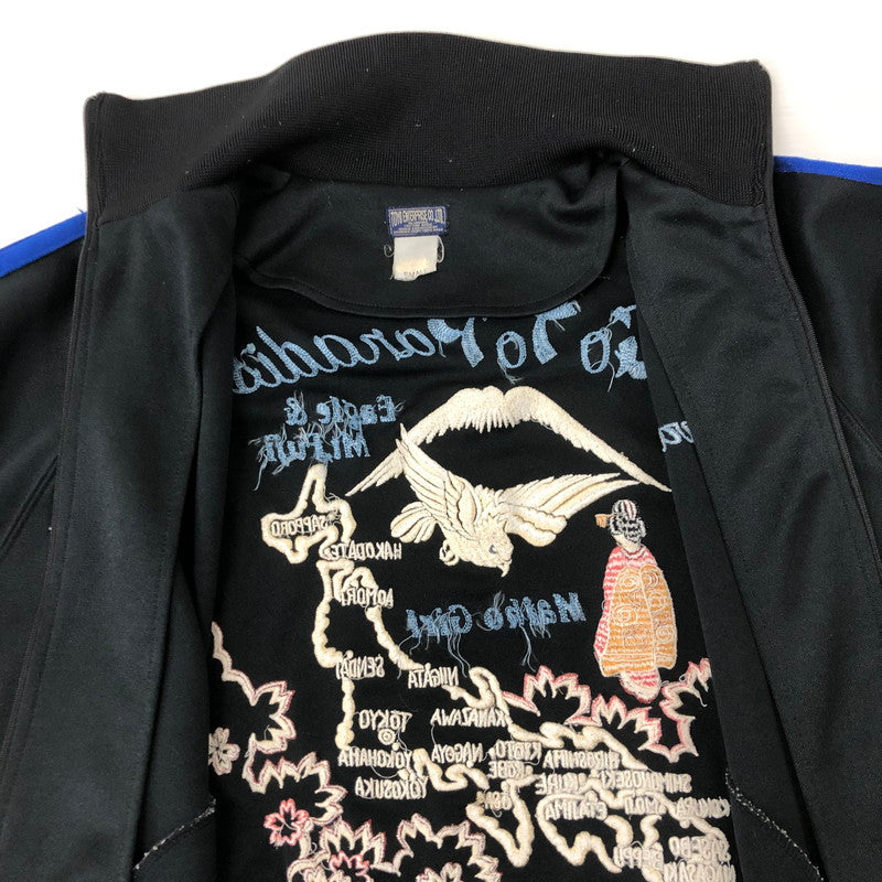 【中古品】【メンズ】 東洋エンタープライズ トーヨーエンタープライズ SOUVENIR TRACK JACKET TT62670 スーベニア トラックジャケット ライトアウター ジャージ 145-250123-kk-51-tei サイズ：S カラー：ブラック 万代Net店