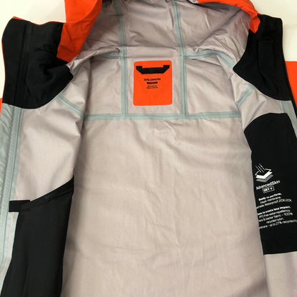 【中古品】【メンズ】  SALOMON サロモン ABSOLUTE 3 LAYER SHELL JACKET SAFW2410045 アブソリュート スリーレイヤー シェルジャケット アウター スノーボードウェア 120-250123-kk-12-tei サイズ：M カラー：CHERRY TOMATOS 万代Net店