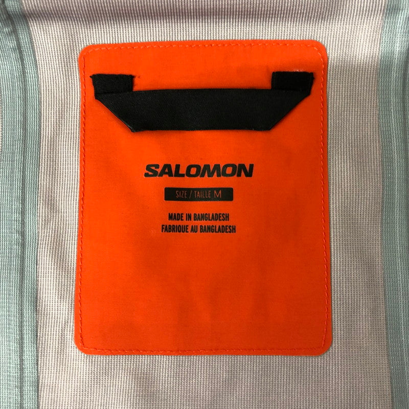 【中古品】【メンズ】  SALOMON サロモン ABSOLUTE 3 LAYER SHELL JACKET SAFW2410045 アブソリュート スリーレイヤー シェルジャケット アウター スノーボードウェア 120-250123-kk-12-tei サイズ：M カラー：CHERRY TOMATOS 万代Net店