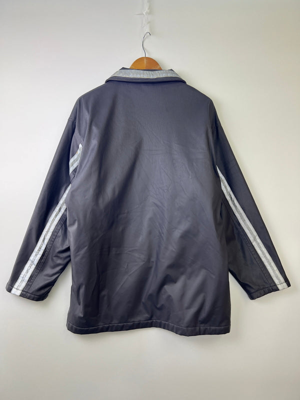 【現状渡し品】【メンズ】 ADIDAS アディダス AA-6123 90S 銀タグ デサント製 リフレクタージャケット アウター ヴィンテージ 148-260924-AS-17-hon サイズ：M-L カラー：グレー 万代Net店