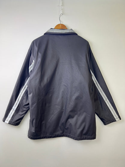 【現状渡し品】【メンズ】 ADIDAS アディダス AA-6123 90S 銀タグ デサント製 リフレクタージャケット アウター ヴィンテージ 148-260924-AS-17-hon サイズ：M-L カラー：グレー 万代Net店