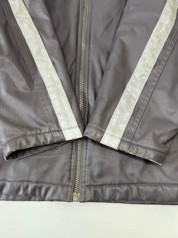 【現状渡し品】【メンズ】 ADIDAS アディダス AA-6123 90S 銀タグ デサント製 リフレクタージャケット アウター ヴィンテージ 148-260924-AS-17-hon サイズ：M-L カラー：グレー 万代Net店