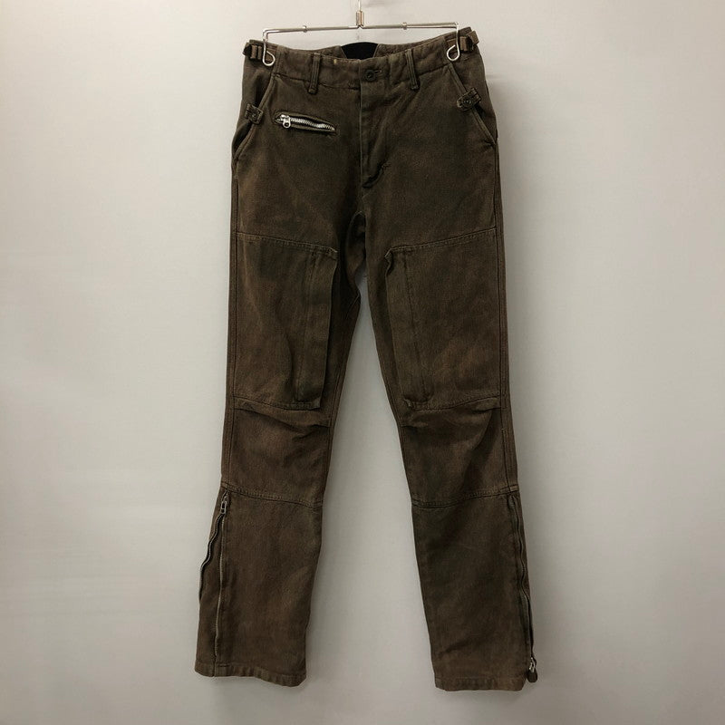 【中古品】【メンズ】  MAX FRITZ マックスフリッツ SIDE ZIP RIDING PANTS サイドジップ ライディングパンツ ボトムス 156-250123-kk-10-tei サイズ：44 カラー：ブラウン 万代Net店